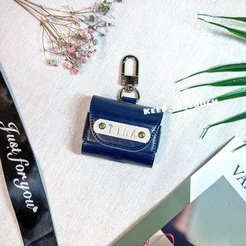 定制化Airpods 3 保护套 免费刻名 赠1个饰品 耳机套 皮革保护套 - 耳机收纳 - 人造皮革 