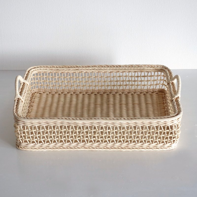 A4纸方篮 - 置物架/篮子 - 木头 