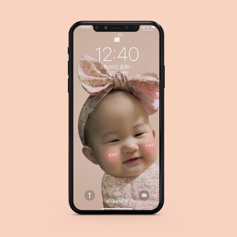 hanju 定制化 手机壁纸 桌面 宝贝 壁纸 毛小孩 桌面 iphone - 电脑手机桌布/贴图/App 图示 - 其他材质 多色