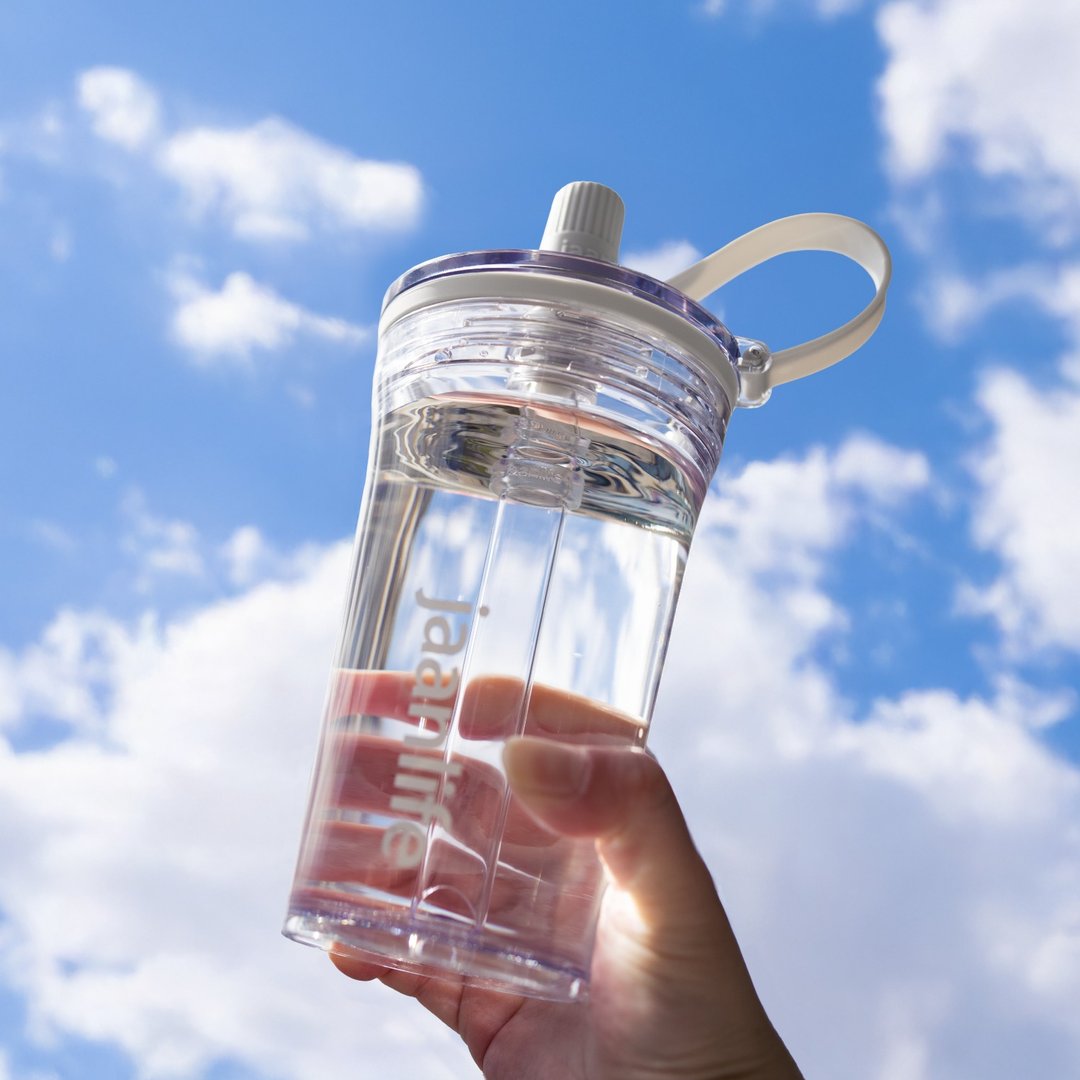 EacyCup Crystal 易 C 晶透杯 MINI 550ml 100% 防漏水杯 随行杯 咖啡 - 水瓶/水壶 - 塑料 多色