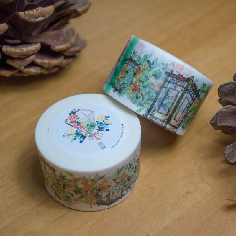 surenzhai食货志和纸胶带  四季灯花「装饰版」限量 - 纸胶带 - 纸 多色