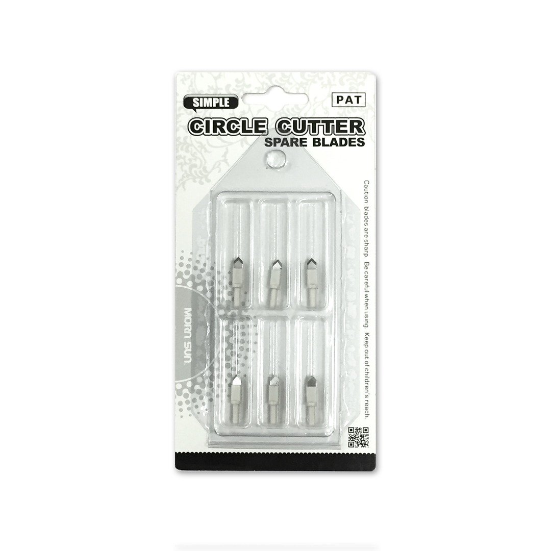 精准切圆器替换刀片(6入/组) 指推切圆器专用刀片 - 其他 - 塑料 