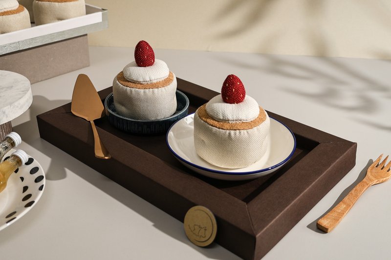 舒芙蕾 Soufflé 纯手作 吊饰 家饰品 猫咪儿童玩具 烘焙 - 玩具 - 其他材质 多色