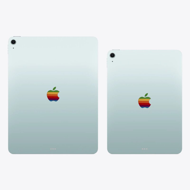 彩虹苹果 Logo 贴纸 iPad Pro / iPad Air / iPad / iPad Mini - 平板/电脑保护壳 - 纸 多色