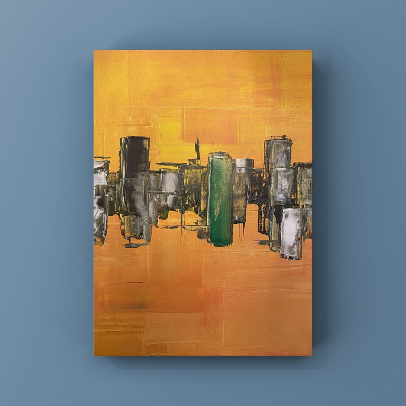 未来都市—抽象画/居家装饰/挂画 - 摆饰 - 压克力 