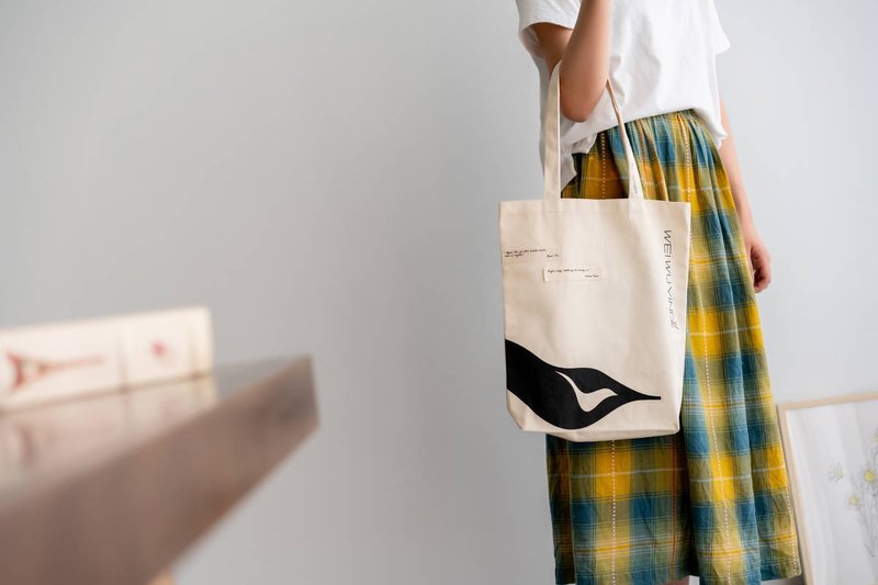 经典帆布背袋-原色 - 手提包/手提袋 - 棉．麻 卡其色