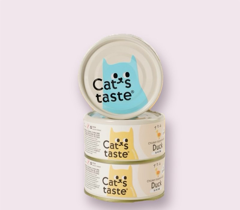 Cat's Taste 鸡肉鸭肉肉汁罐 - 猫罐头/鲜食 - 其他材质 