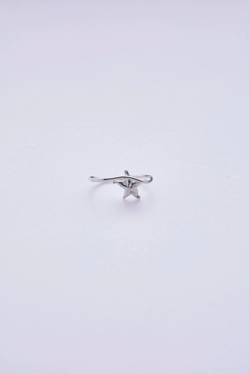 Desertstar ring - 戒指 - 纯银 