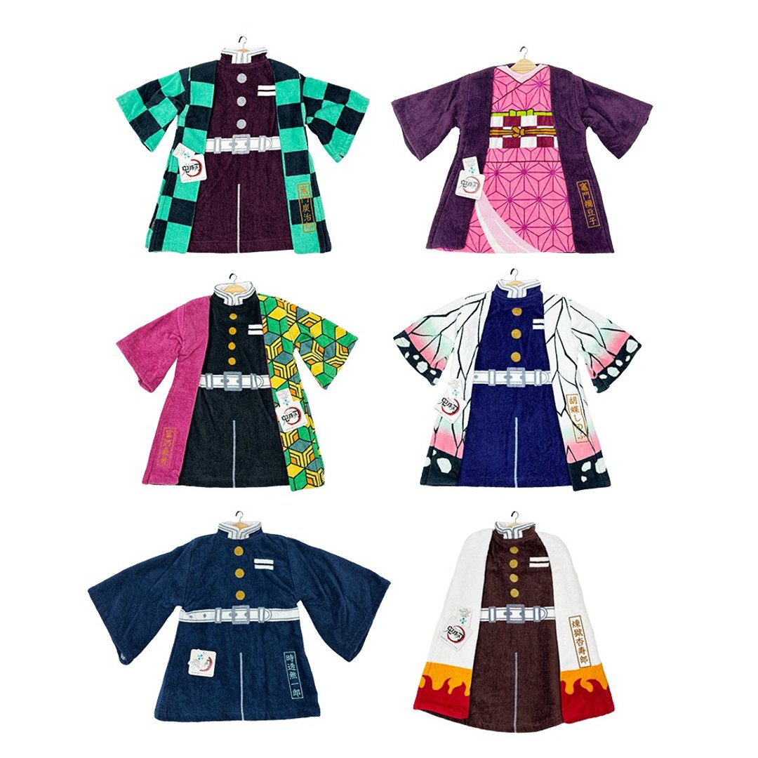 日本丸真 鬼灭之刃 角色服装造型擦手巾 - 毛巾浴巾 - 棉 