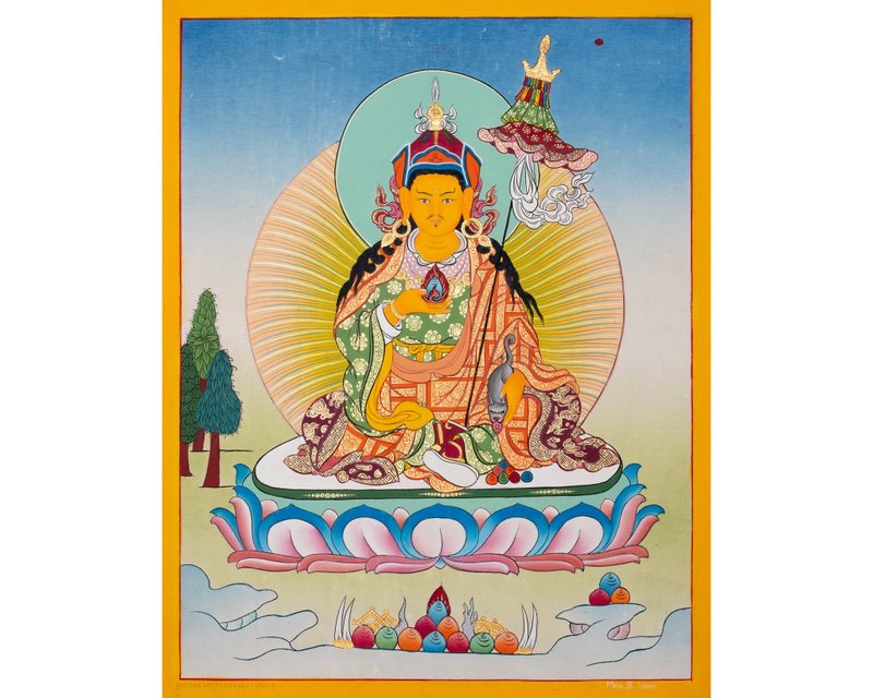 古鲁唐卡  手绘虔诚艺术 - 墙贴/壁贴 - 其他材质 多色