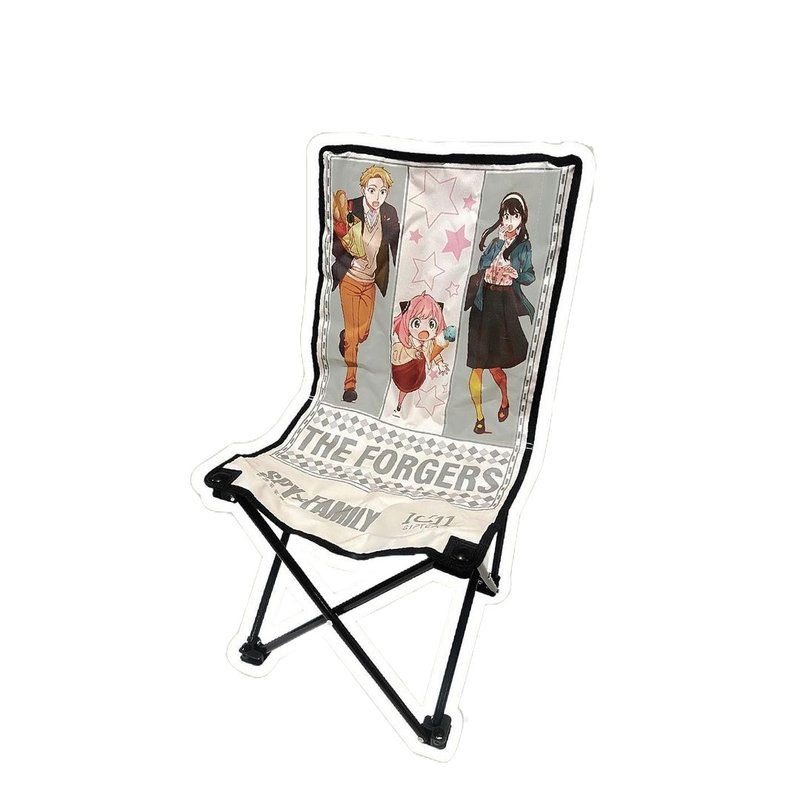 【间谍家家酒】SPY×FAMILY 佛杰一家折叠椅 - 露营用品 - 尼龙 多色