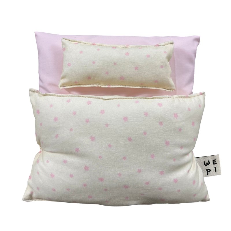 Dream star 娃娃床组 / 手工迷你礼物 缩小版 靠垫 玩耍 - 玩偶/公仔 - 其他材质 