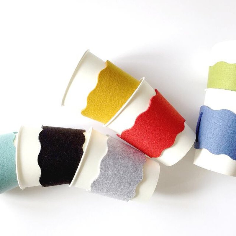 Cup sleeve Starbucks short tall size compatible - 其他 - 塑料 红色