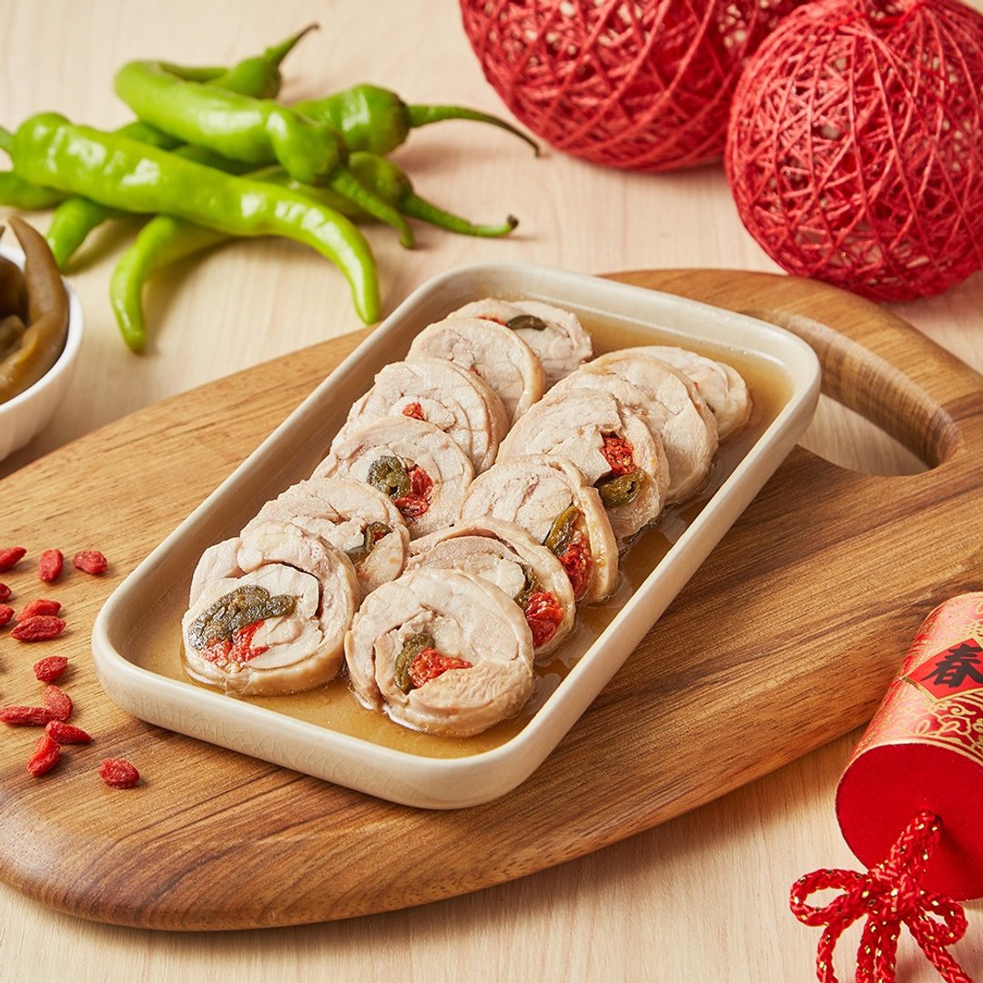 【真心台菜】剥皮辣椒鸡卷330g(任选1/2/4入) - 料理包 - 其他材质 