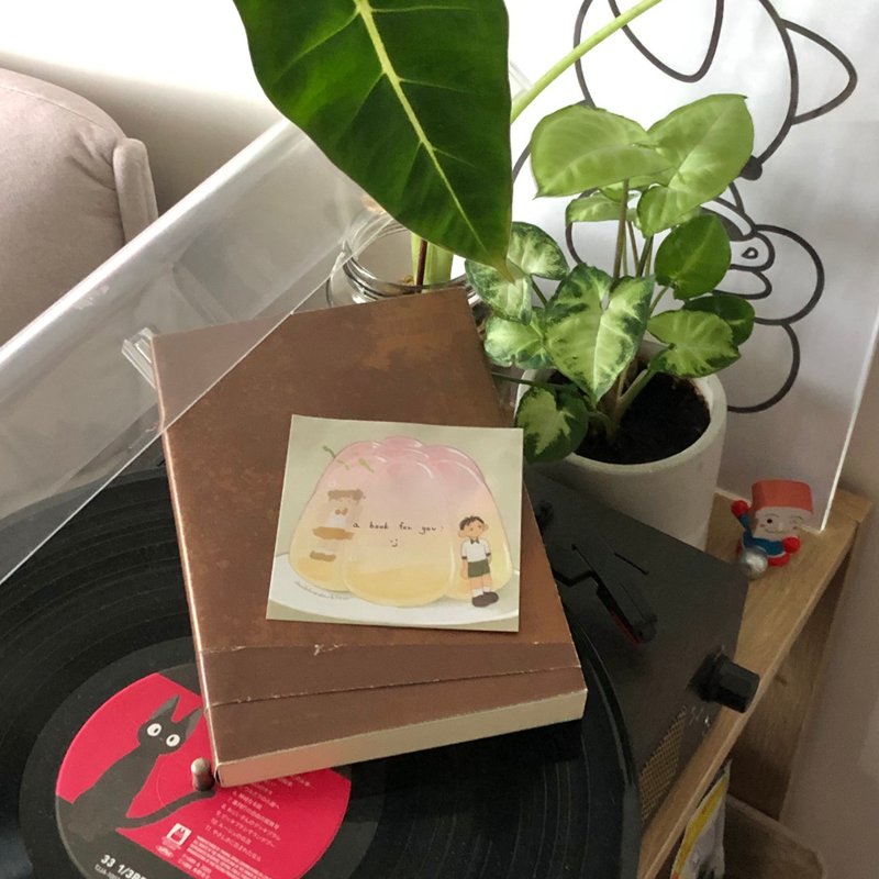 插画便利贴 / 果冻 - 便条纸/标签贴 - 纸 