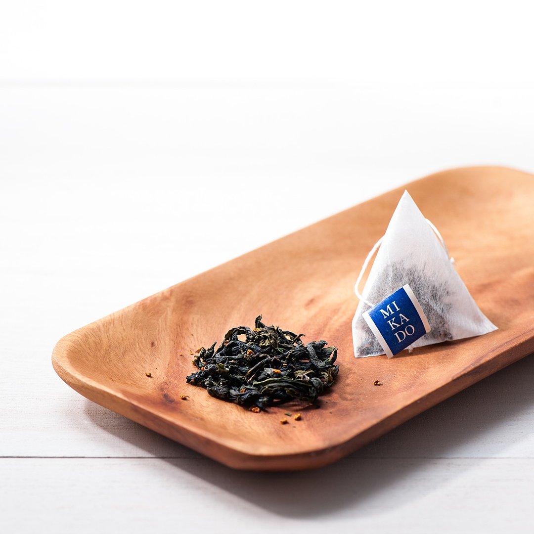 MIKADO 立体茶包分享版 - 桂花包种茶 - 茶 - 新鲜食材 蓝色