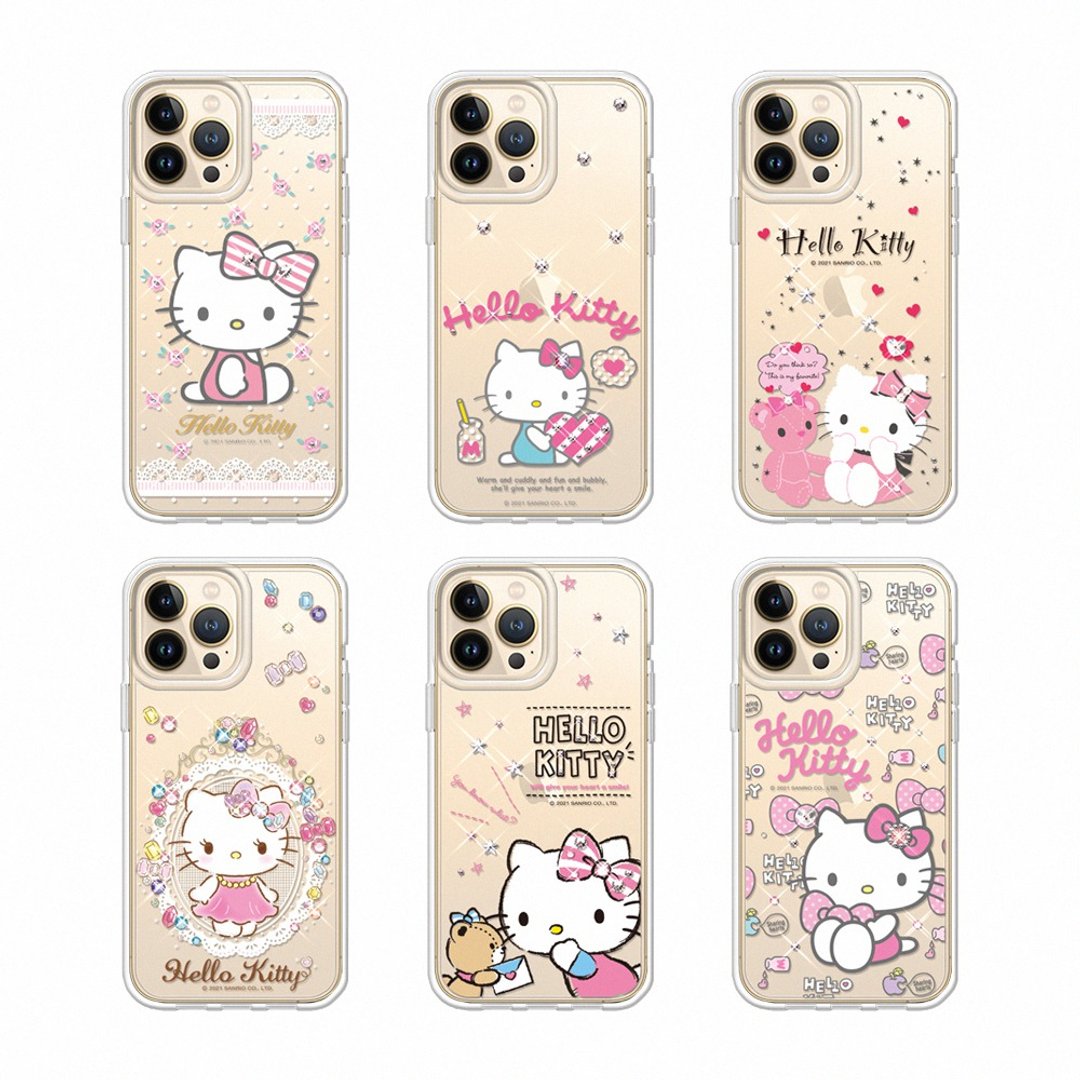 三丽鸥 iPhone 11全系列 轻薄军规防摔彩钻手机壳-凯蒂款多款02 - 手机壳/手机套 - 其他材质 多色