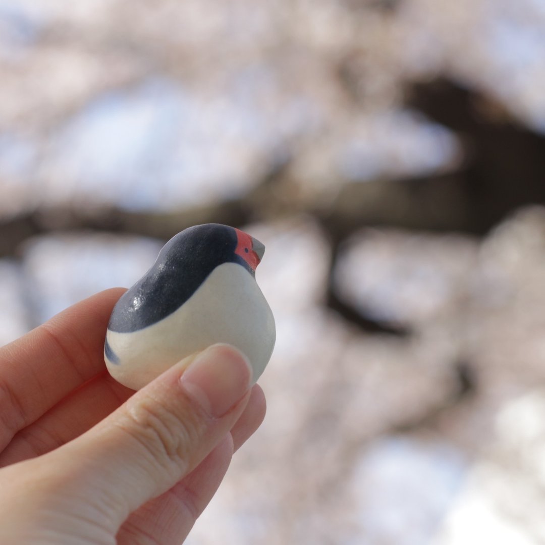 【Spring bird】Swallow - 摆饰 - 陶 蓝色