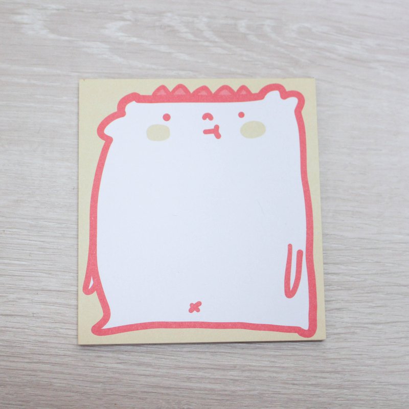 小怪兽便条纸 Set B - 便条纸/标签贴 - 纸 黄色