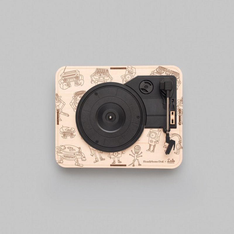 原木黑胶唱机播放器 LP唱盘 HeadphoneDog X LAB by Dimension+ 限量联名款turntable 圣诞礼物 生日礼物 情人礼物 - 其他 - 木头 