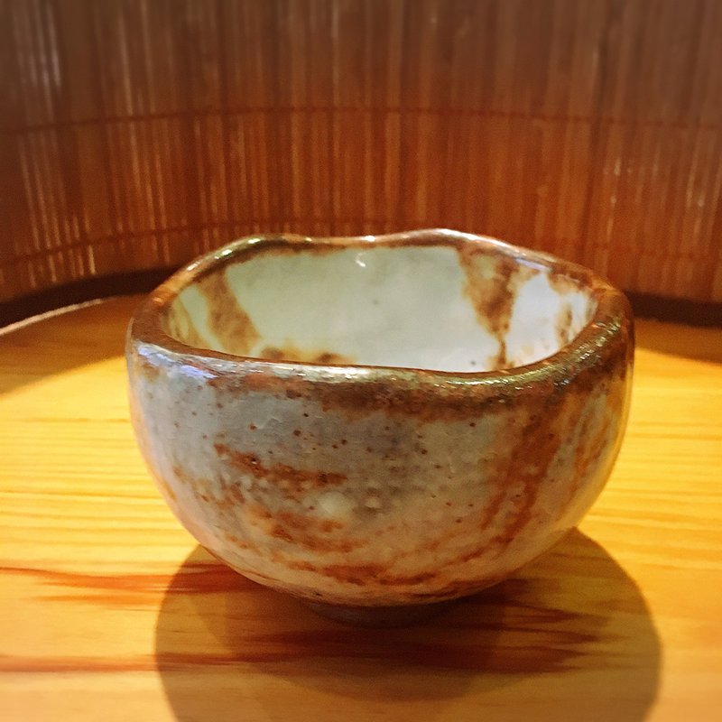 (林芳宇作品 志野烧茶婉(大) - 茶具/茶杯 - 陶 