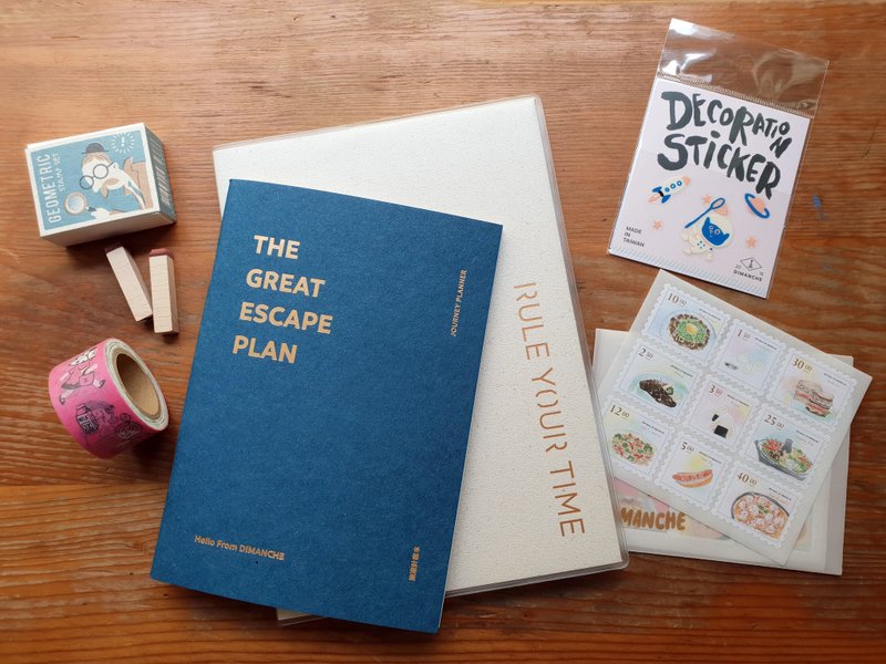 迪梦奇 Goody Bag - 迪梦奇随心所欲福袋组 - 笔记本/手帐 - 纸 多色