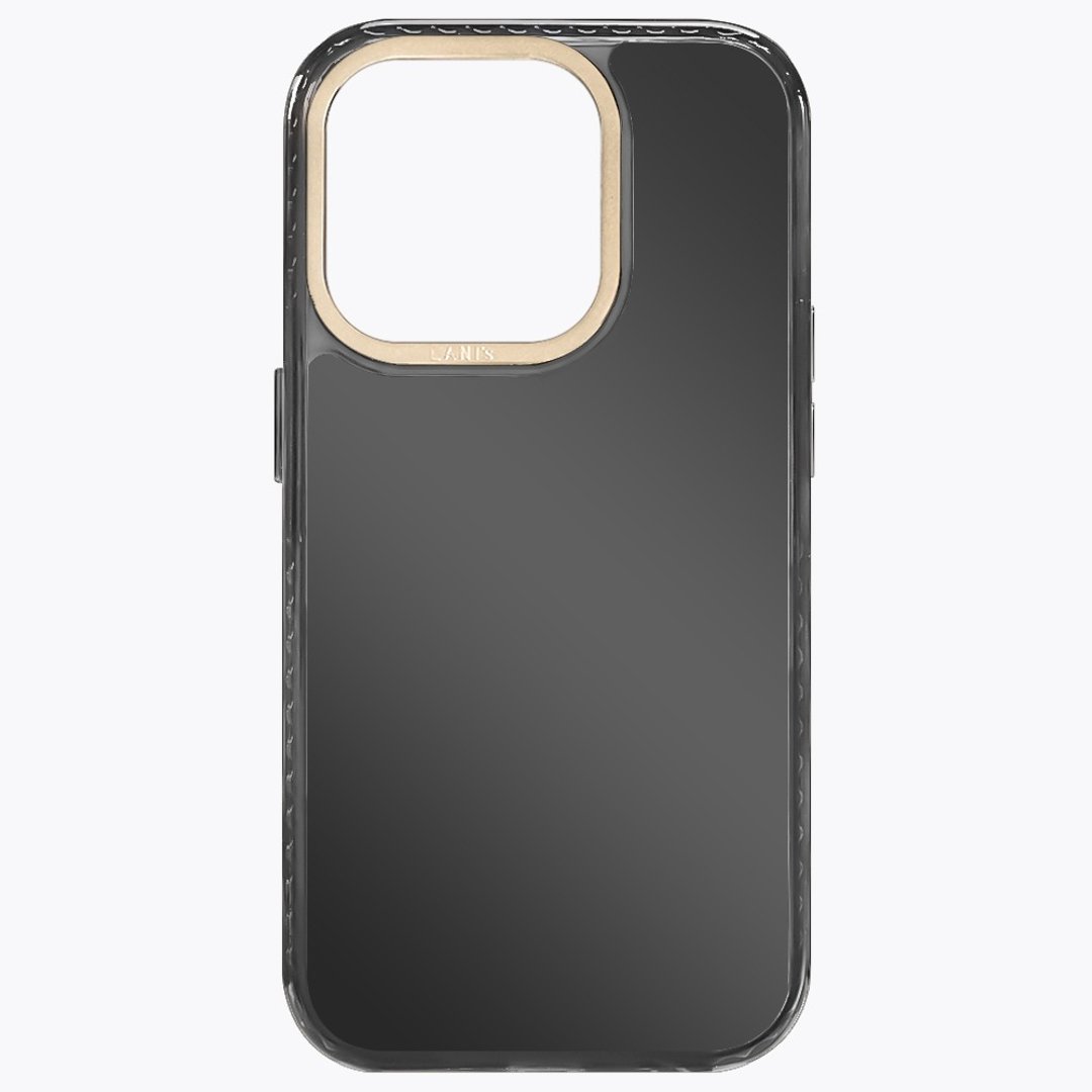 耀石黑－镜面壳 磁吸版 透黑框 iPhone 16 15 14 13 Pro Max - 手机壳/手机套 - 环保材料 黑色