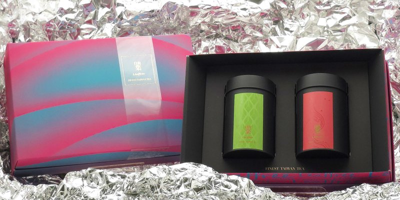 自由叶|缤纷璀璨礼盒|严选台湾精品茶 2罐装 - 茶 - 其他材质 多色
