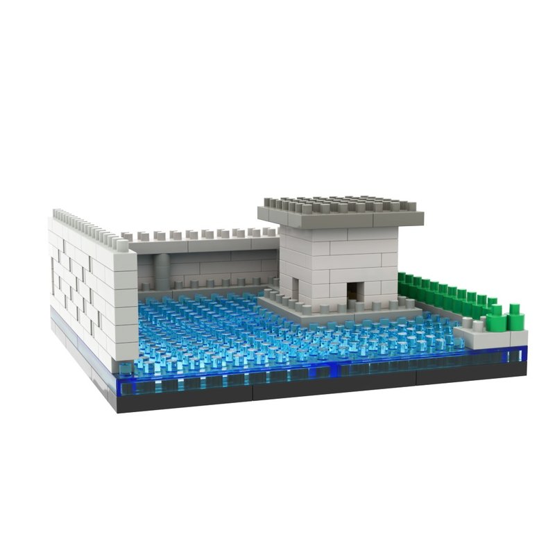 Archbrick 铃木大拙馆微积木 (谷口吉生) - 玩偶/公仔 - 塑料 