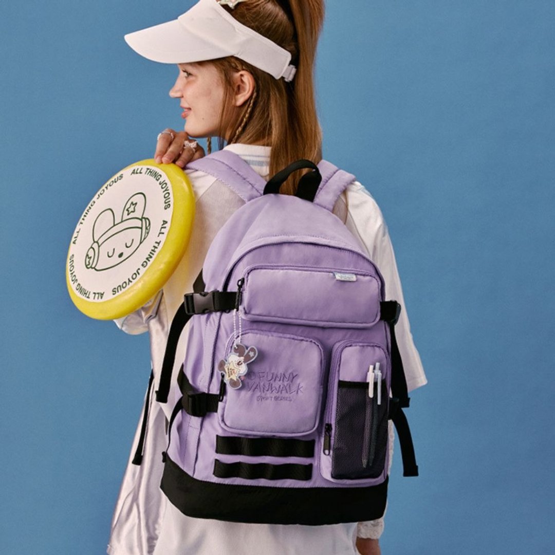 出走Vanwalk -运动系列-Cloud Rider工装后背包 - 后背包/双肩包 - 其他人造纤维 多色