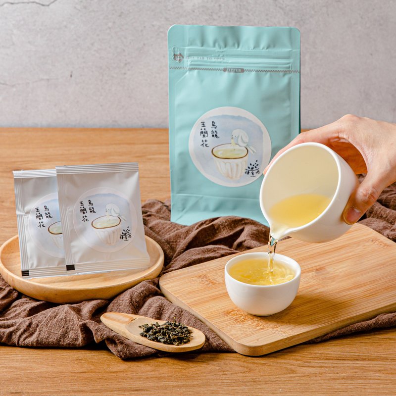 【肆食吧】玉兰花茶-三角茶包(10入) 温和细致 清香鲜甜 - 茶 - 塑料 绿色