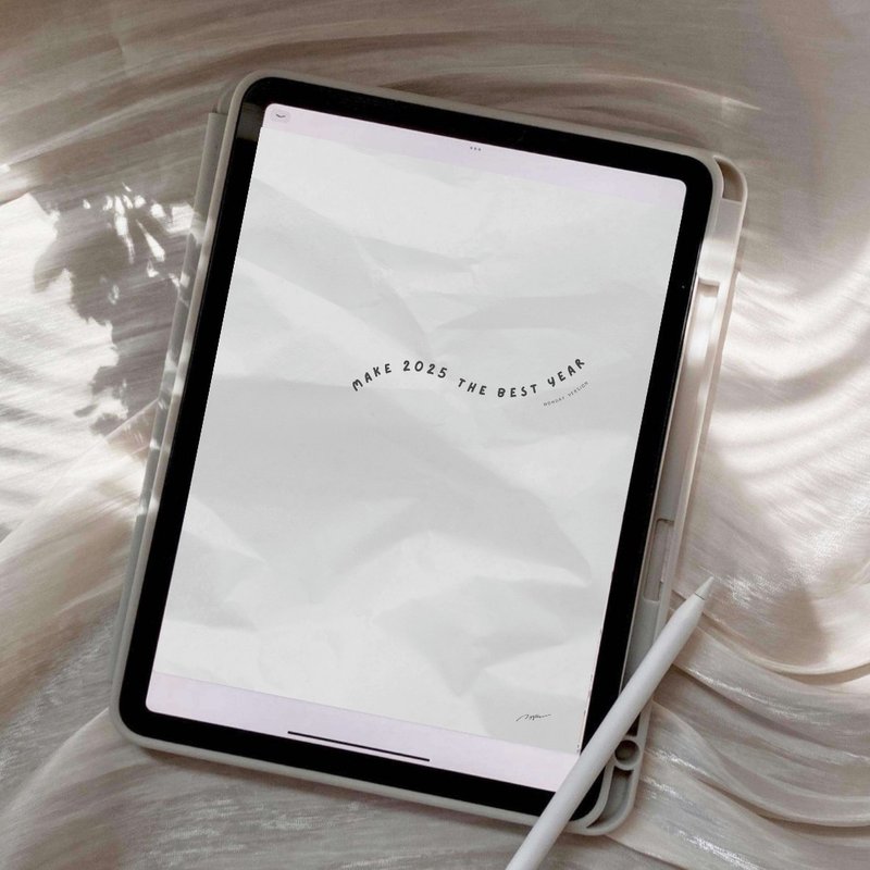 【电子手帐】2025平板电子模板 iPad笔记 | 完整附日期 | 周一版 - 电子手帐及素材 - 其他材质 