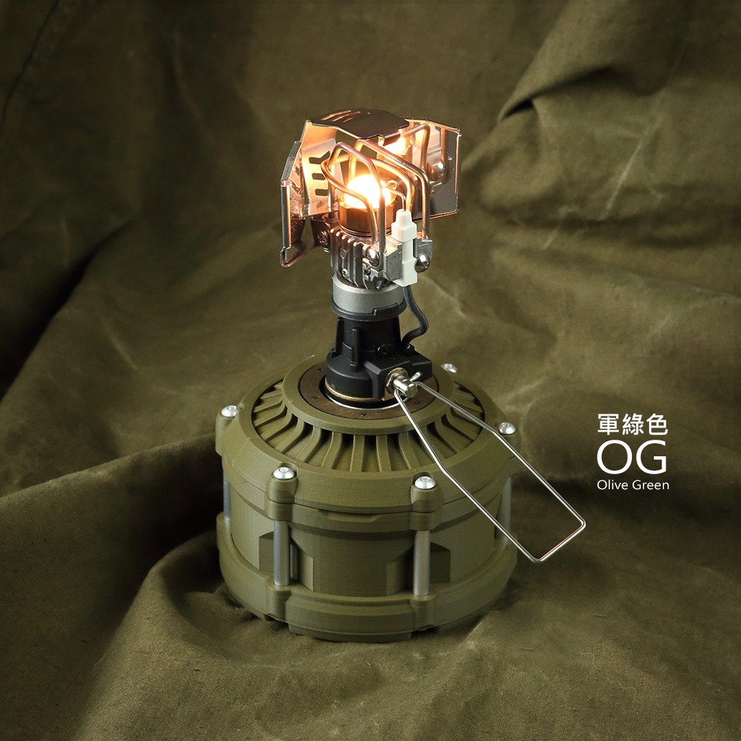 【WRITZ】DP-A110 / NS230 高山瓦斯罐造型壳 - 露营用品 - 塑料 卡其色