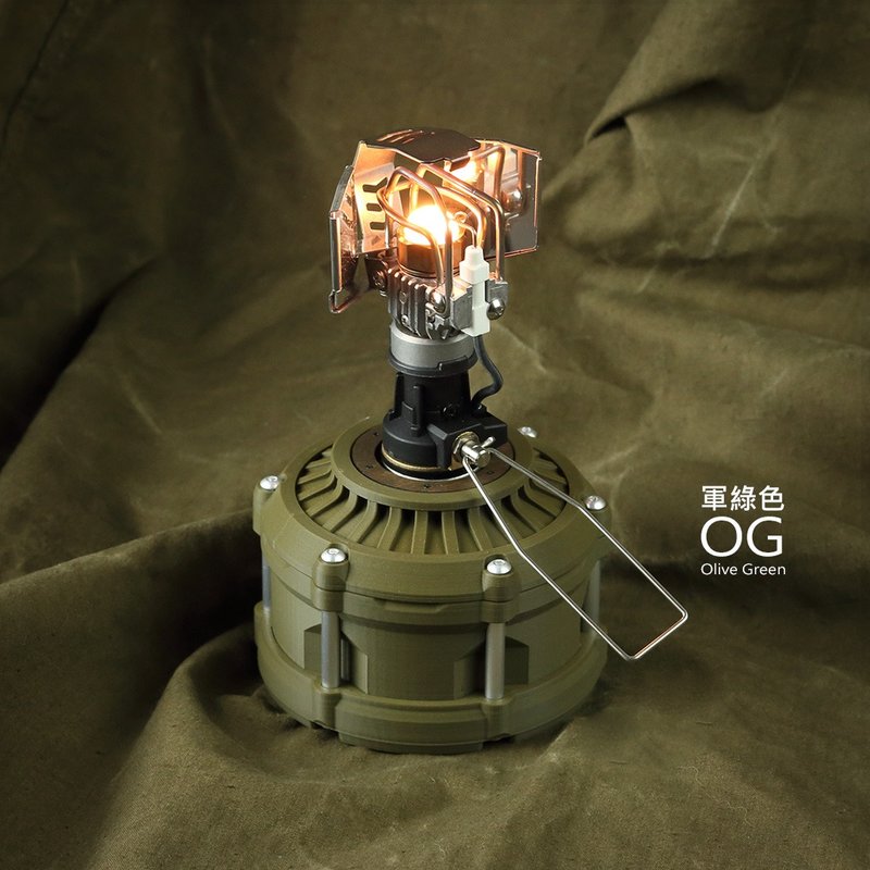 【WRITZ】DP-A110 / NS230 高山瓦斯罐造型壳 - 露营用品 - 塑料 卡其色