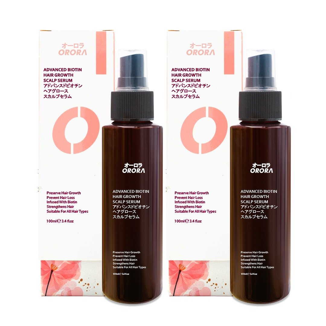 2支套装*日本育发术Orora维生素生发头皮精华素100ml - 精华液/安瓶 - 其他材质 