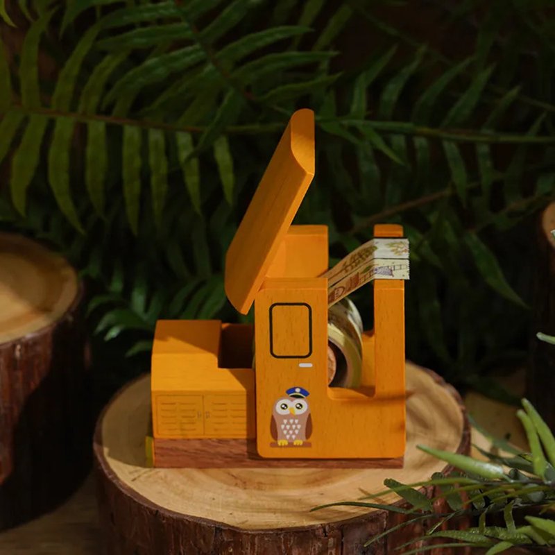 【来趣罗东森呼吸】蹦蹦车 木胶台组 | 知音文创 - 其他 - 木头 