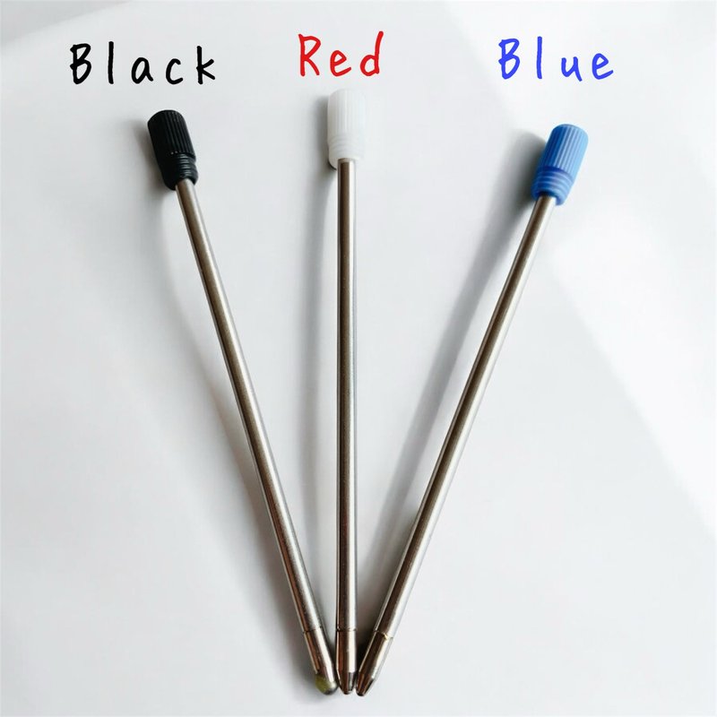 ballpoint pen / refill / black / red / blue ink - 圆珠笔/中性笔 - 其他材质 黑色