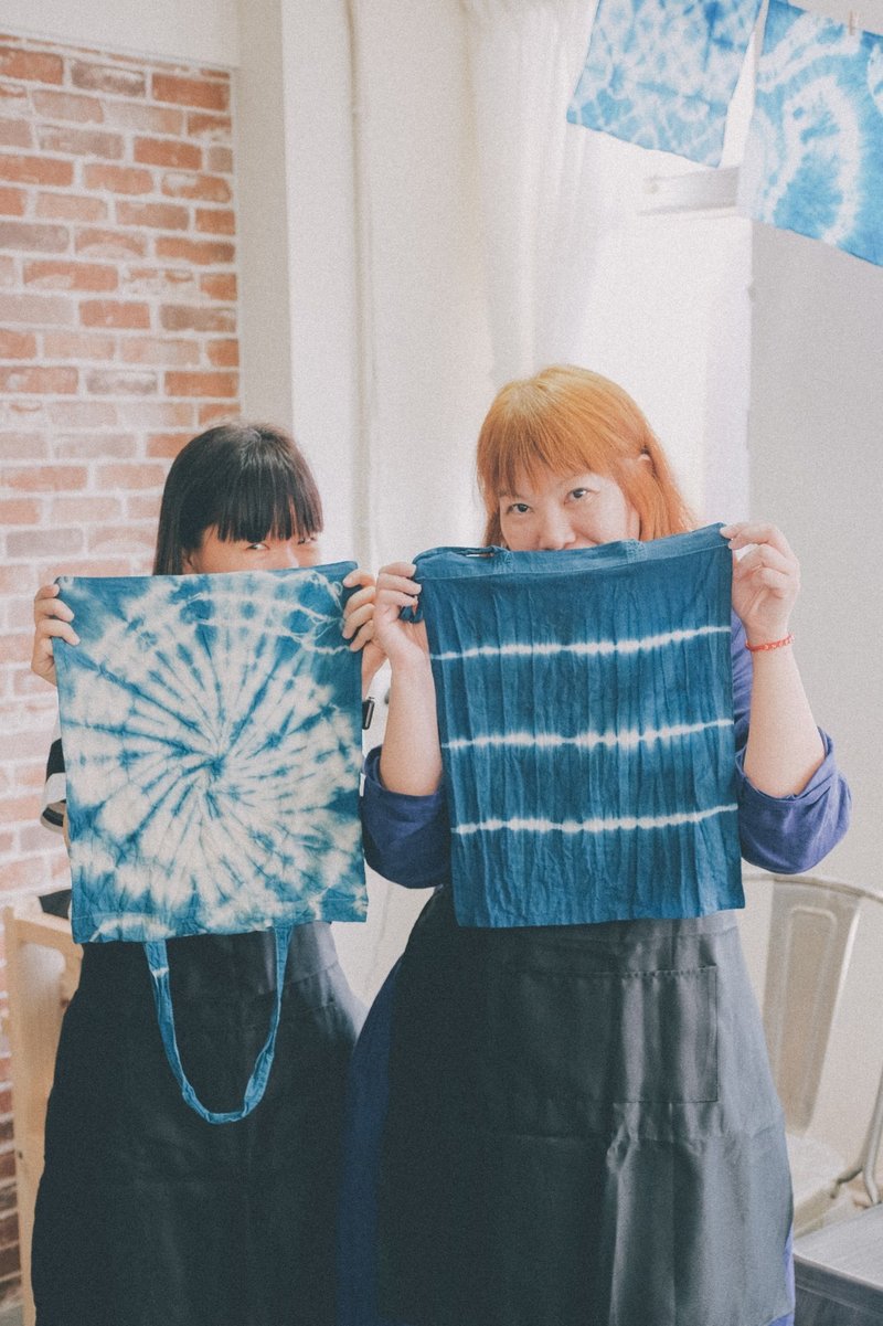 蓝染 扎染体验工作坊 亲子体验 阊假好去处 香港工作坊 DIY礼物 - 编织/羊毛毡/布艺 - 棉．麻 