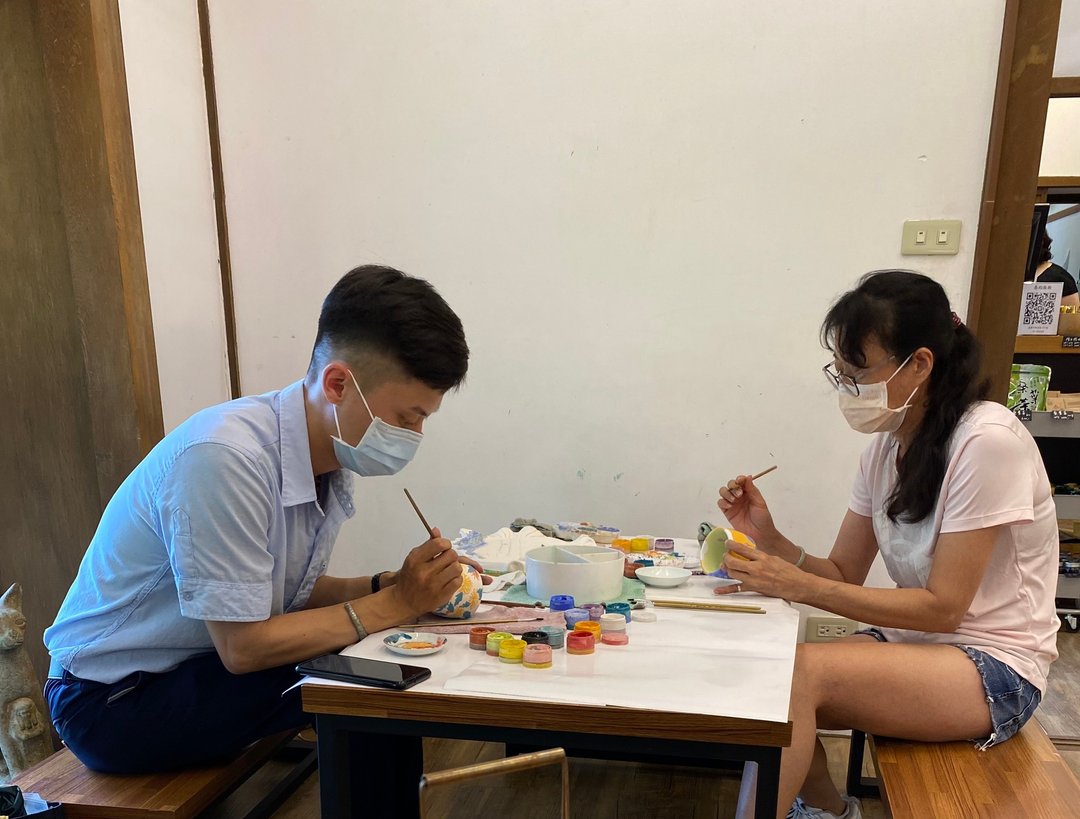 夏日午后⋯⋯釉下彩瓷器彩绘体验【1人成团】附下午茶 - 插画/绘画/写字 - 瓷 