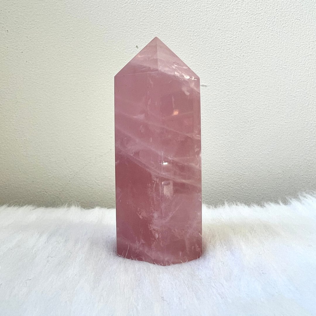 粉晶柱 | 水晶 | 水晶柱 | 水晶摆件 - 摆饰 - 水晶 粉红色