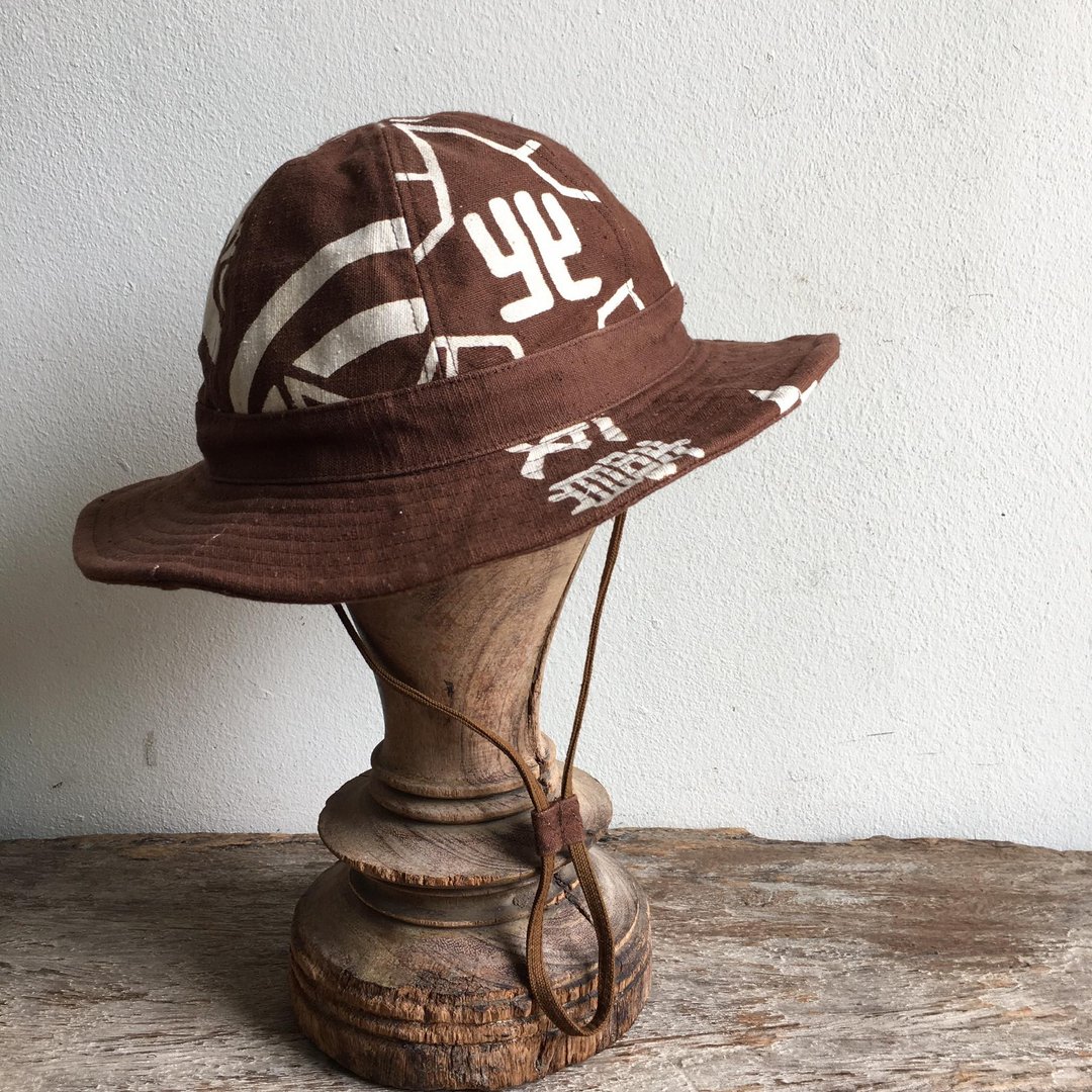 Remake Japanese Maekake Apron Daisy Mae Hat - 帽子 - 棉．麻 
