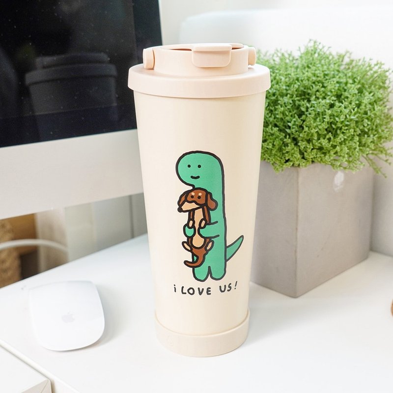 JOGUMAN-提把不锈钢环保杯(BRACHIO&WOODY款) - 保温瓶/保温杯 - 不锈钢 