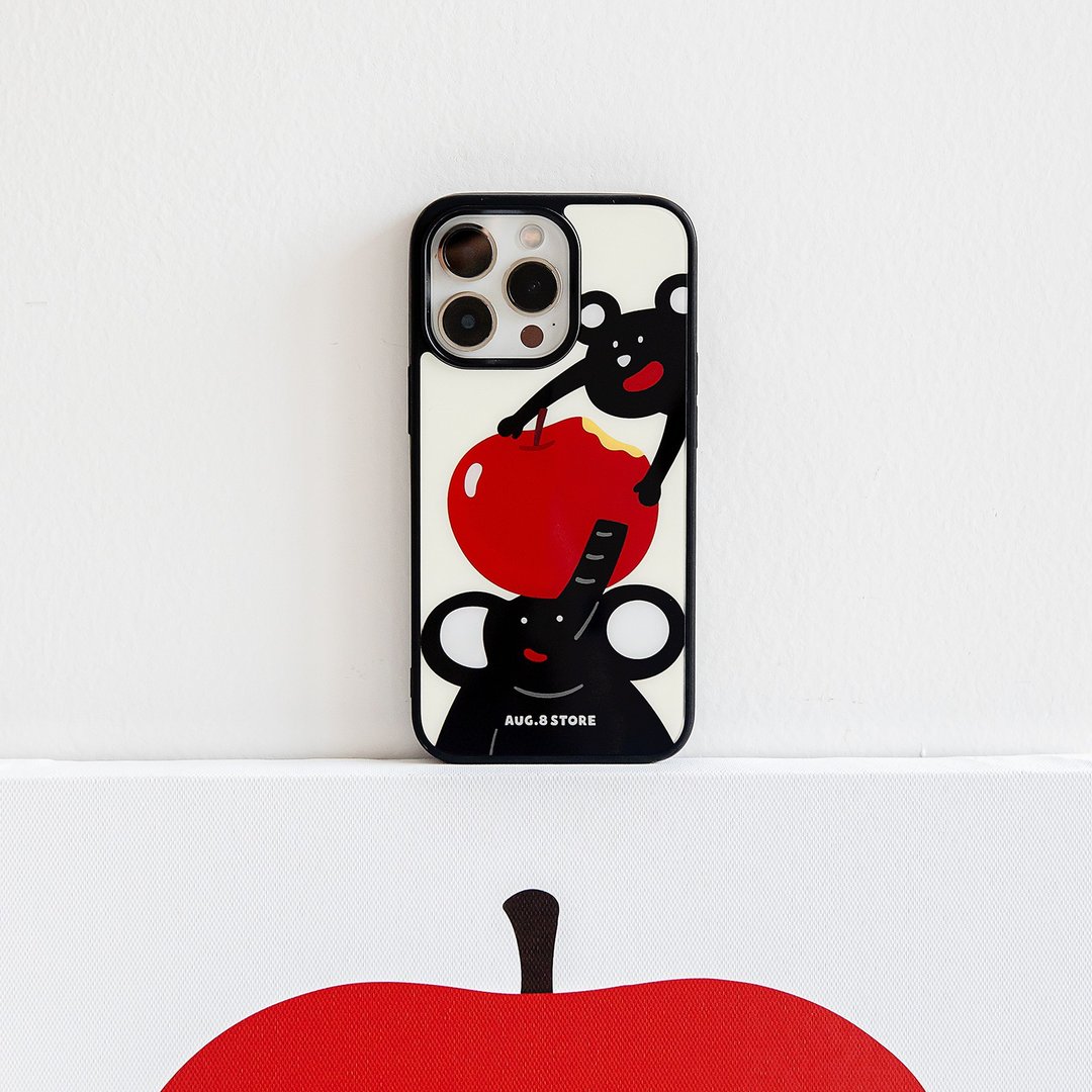AUG8 STORE 苹果游乐园 iPhone手机壳 PC光面玻璃壳 磁吸 - 手机壳/手机套 - 塑料 