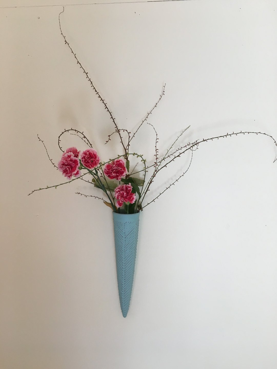Blue glaze flower case - 植栽/盆栽 - 陶 蓝色