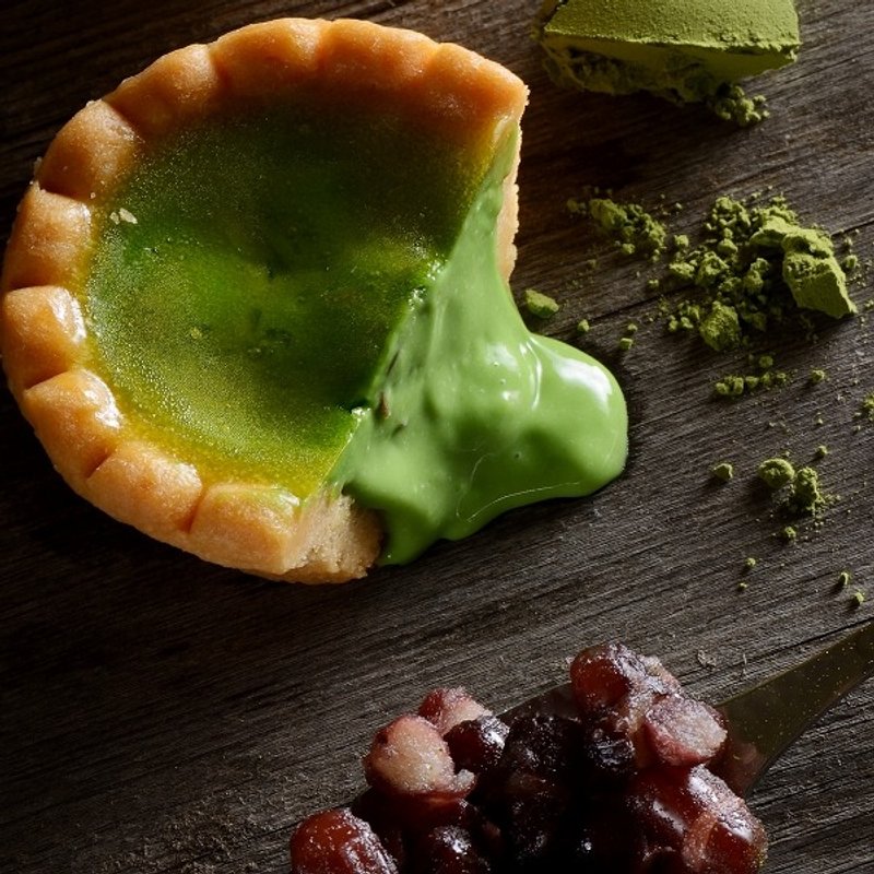 抹茶红豆半熟奶酪塔9入 - 蛋糕/甜点 - 新鲜食材 绿色