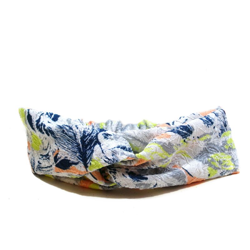 目眩 | 发带 - 发饰 - 棉．麻 白色