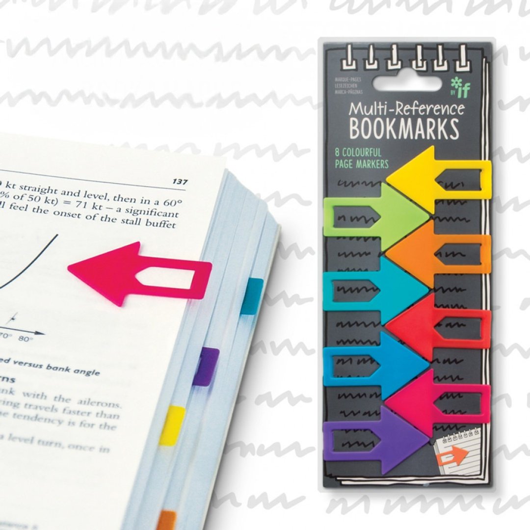 Bookaroo 箭头指示标签 / 重点藏在箭头里*英国进口 台湾出货* - 书签 - 塑料 多色