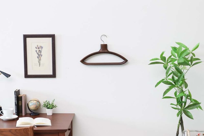 旭川家具 cosine Airs 日本产家具 实木 衣架 黑胡桃木 - 衣架/挂勾 - 木头 咖啡色