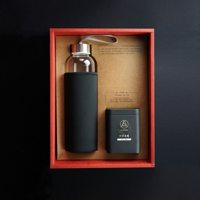 【红运】乙今玻璃冲泡瓶/沁青乌龙 - 水瓶/水壶 - 玻璃 红色