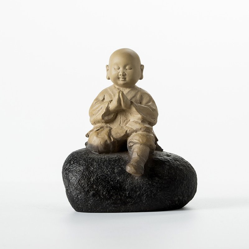 小沙弥-祈福林昭发老师雕塑系列 - 玩偶/公仔 - 树脂 多色